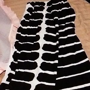 Black And White Stripe Dress Pants